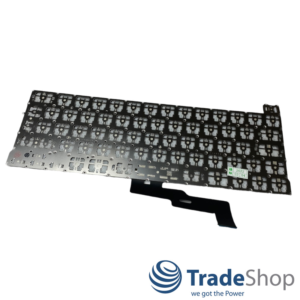 Notebook Tastatur QWERTZ Deutsch für Apple MacBook Pro 13" Retina A2338 EMC3578