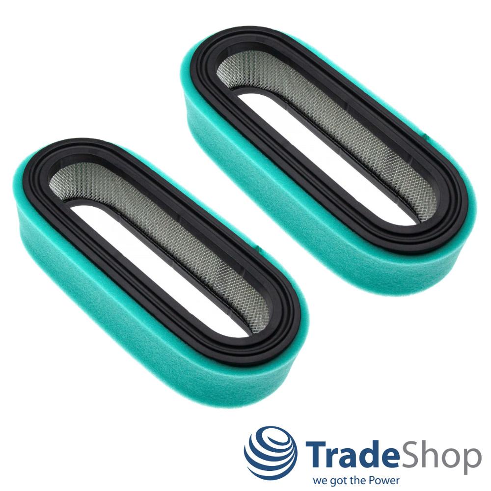 2x Filter-Set Luftfilter für Briggs & Stratton 40A700 42A700 400700 422700 uvm.