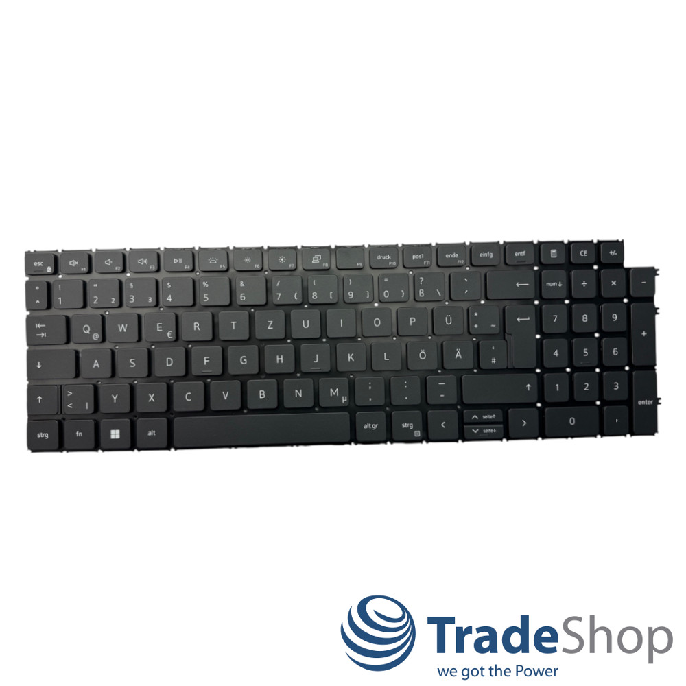 Laptop Tastatur QWERTZ Deutsch mit Beleuchtung für Dell Latitude 3520 3511 5510