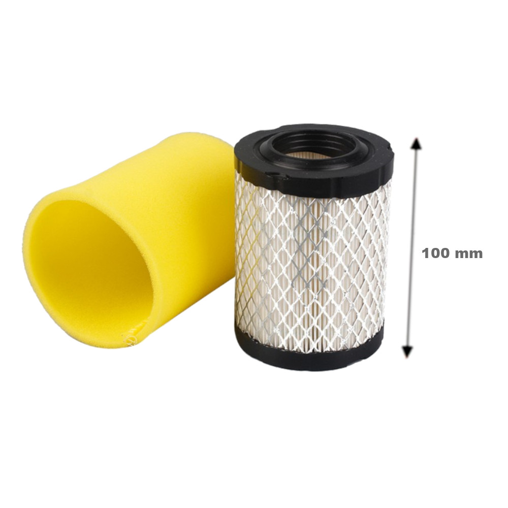 Luftfilter inkl. Vorfilter für Briggs & Stratton 215802 ersetzt 796032 591583