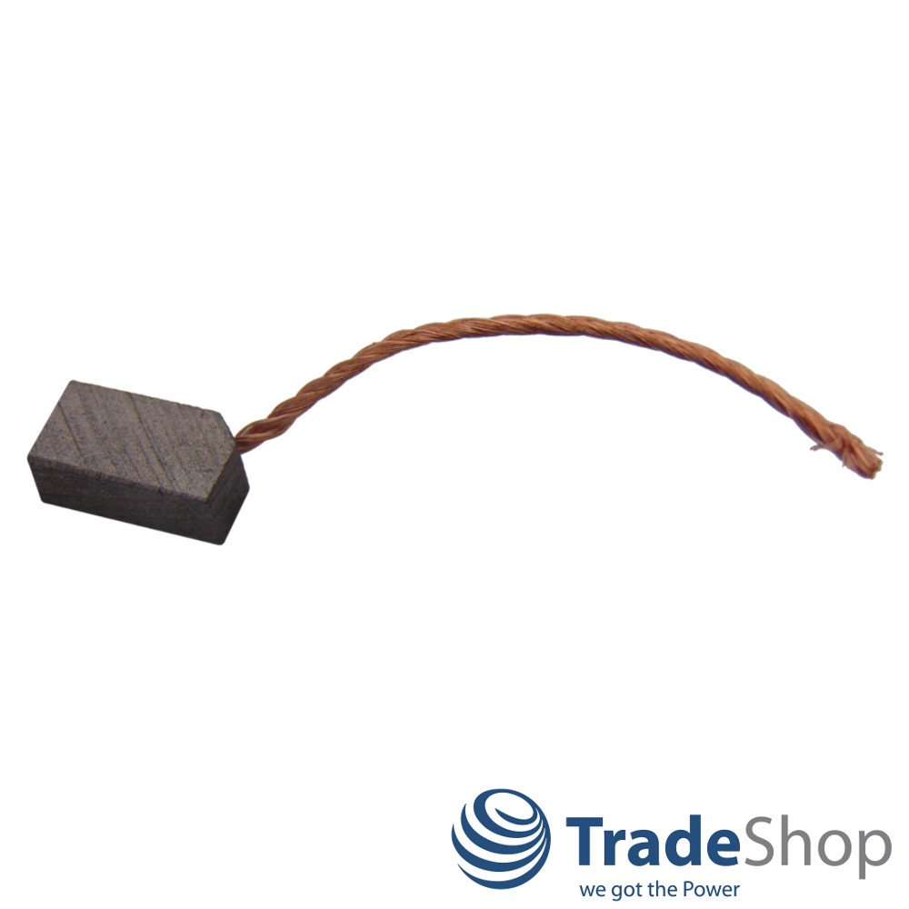 2x Motorkohlen Kohlebürsten 5x6,4x10mm für viele PKW KFZ LKW Motoren Antriebe