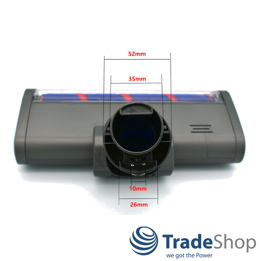 Elektro Turbobürste Softrolle mit LED für Dyson V7 V8 V10 V11 V15 Staubsauger