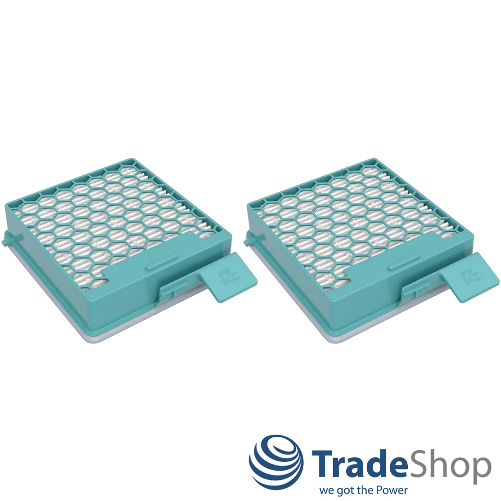 2x HEPA-Filter Abluftfilter für Miele Boost CX1 Staubsauger ersetzt 11639240