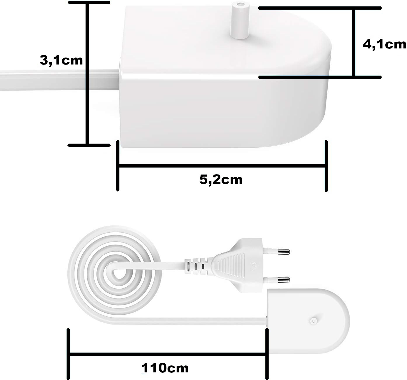 Ladestation Ladegerät für viele Philips Sonicare Zahnbürsten - CRP241/01