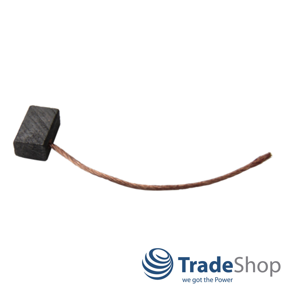 2x Motorkohlen Kohlebürsten 4x6x10mm für viele PKW KFZ LKW Motoren Antriebe