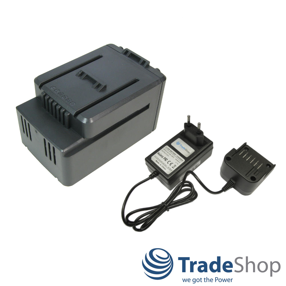 Li-Ion Akku 40V 2000mAh + Ladegerät für Worx WG168 WG268 WG568 WG569E WG770 uvm.