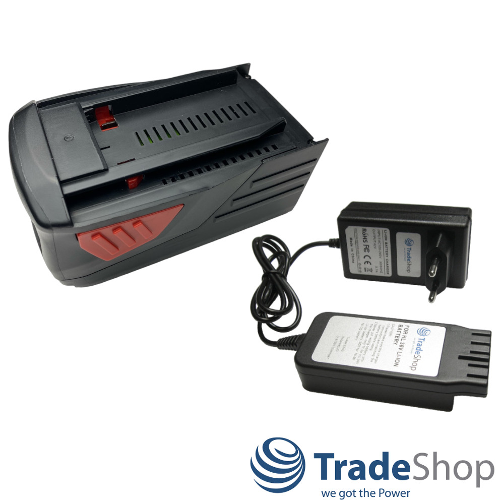Li-Ion Akku 36V 3000mAh + Ladegerät für Hilti B36, B36V, 2203932, 418009, 401594