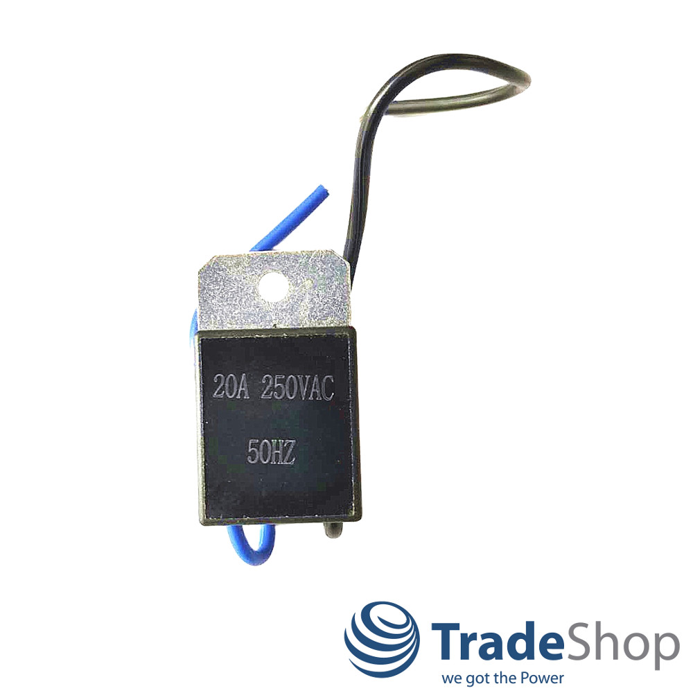 Elektro Maschinen Anlaufwiderstand Softstart Sanftanlauf 20A 230V mit 2 Kabeln