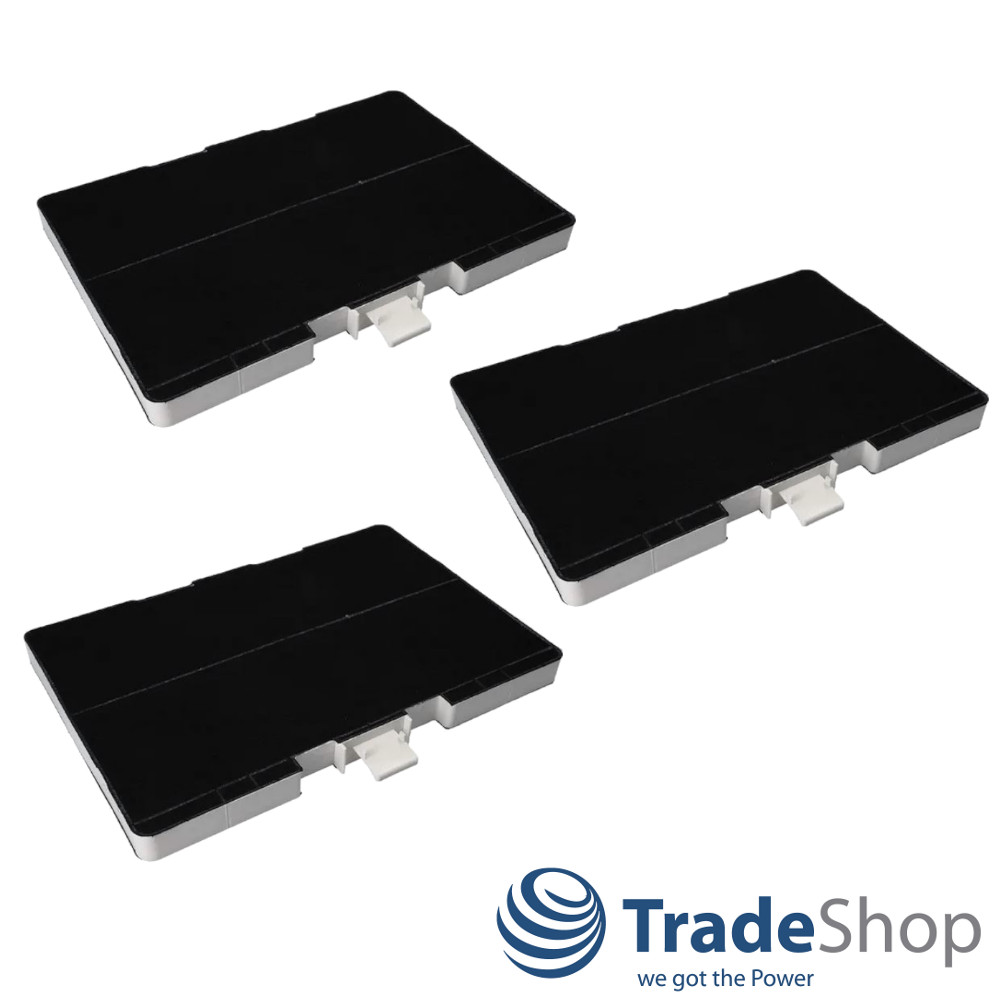 3x Aktivkohlefilter für Dunstabzugshauben ersetzt Bosch 703606 DHZ5345 DHZ5346