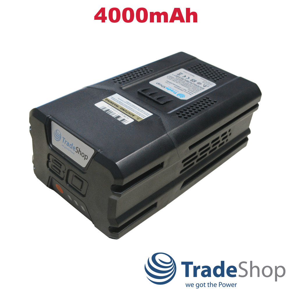 Li-Ion Akku 80V 4000mAh für alle Greenworks Pro 80V Elektro-Werkzeuge