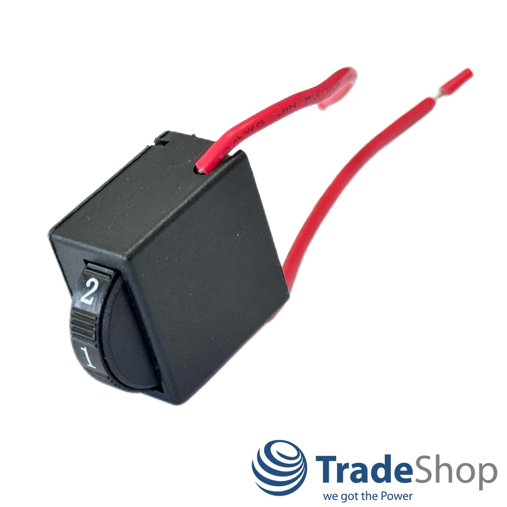 Soft Start Regler 6 Stufen 220–250V 12A Motorregler Steuerung mit 2 Kabeln