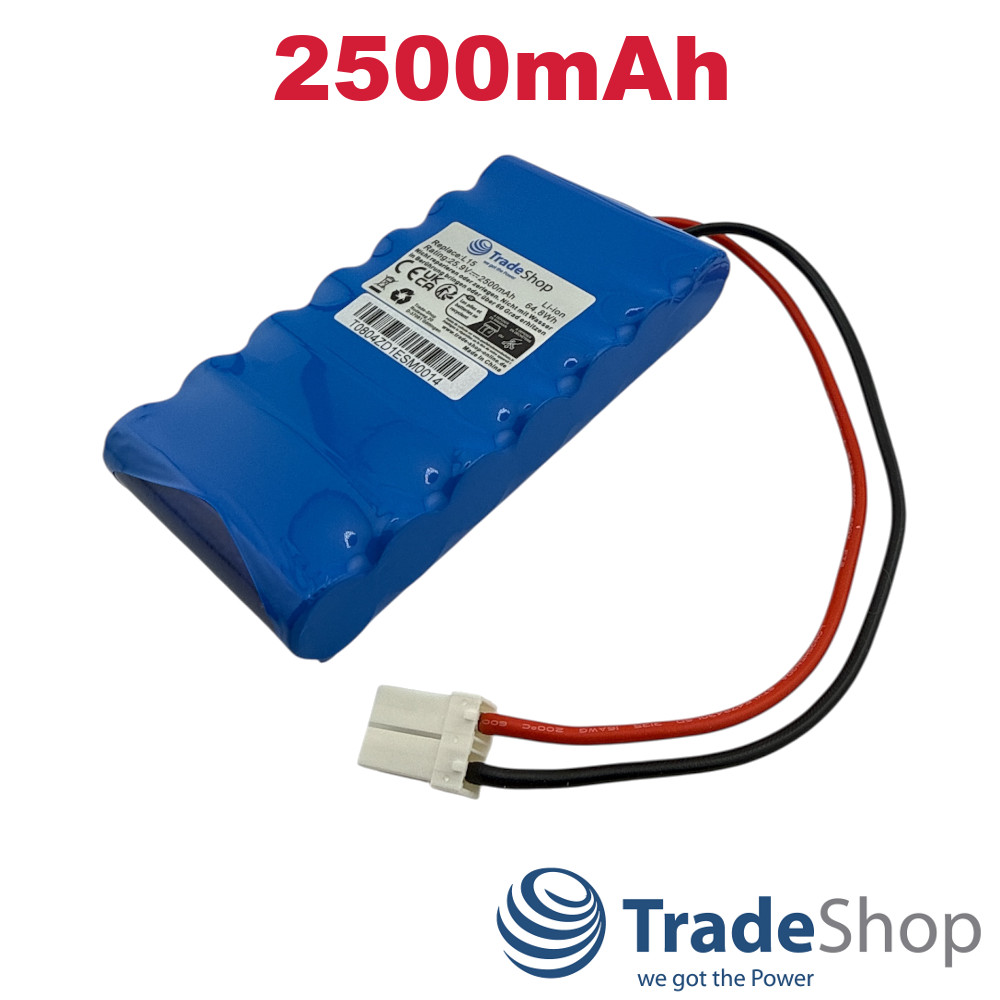 Li-Ion Akku 25,9V 2500mAh für Ambrogio L15 L20, Wiper i70 ersetzt 015E00600A