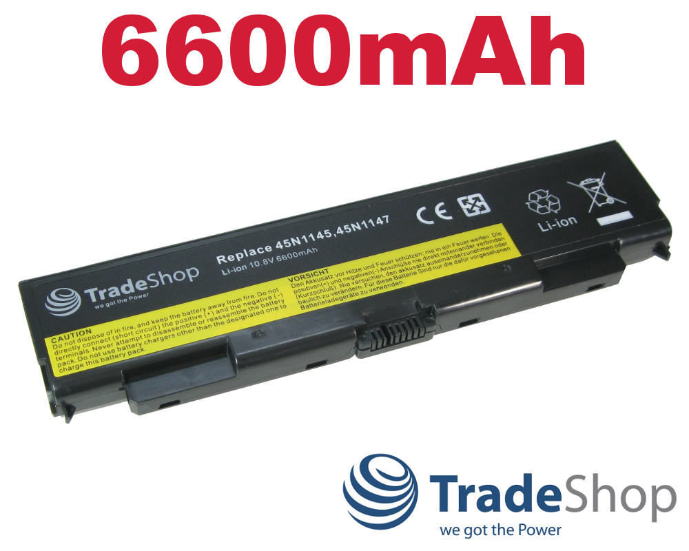 AKKU 6600mAh für IBM Lenovo ThinkPad 45N1144 45N1145 45N1148 45N1149 L440 uvm