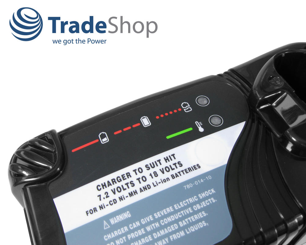 AKKU 14,4V 2000mAh Li-Ion + LADEGERÄT für Hitachi WH14DMB WH14DMK
