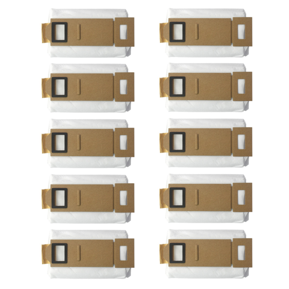 10x Staubsaugerbeutel Mikrovlies für Xiaomi Roborock S7, S7+, T7, T7+, T7S, T7S+
