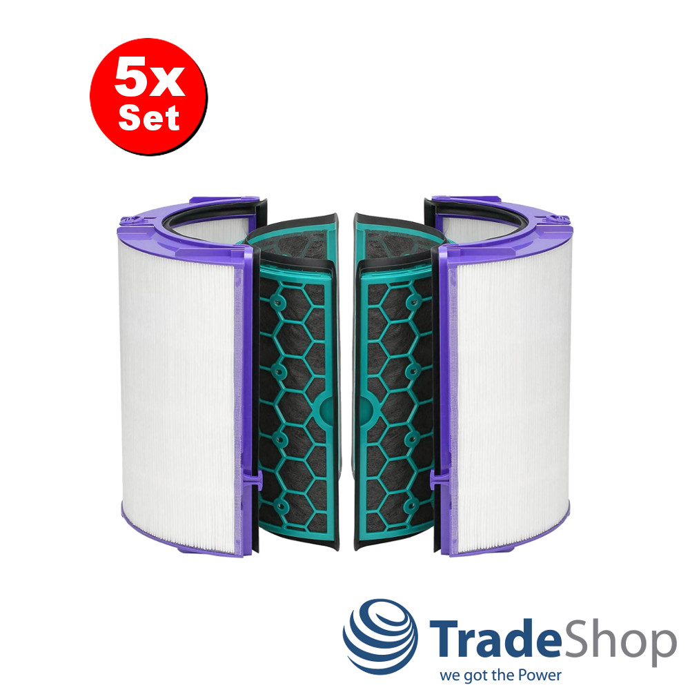 5x HEPA-Filter für Dyson Pure Cool TP04 TP05 HP04 HP05 DP04 DP05 TP06 TP07 TP08 uvm