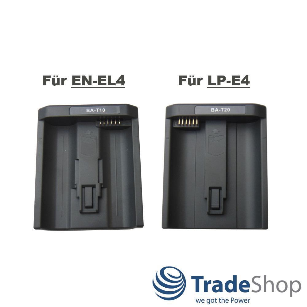 Dual Ladegerät Ladeschale für Nikon EN-EL18 EN-EL4 D3 D4 D6 ersetzt MH-26 MH-26A
