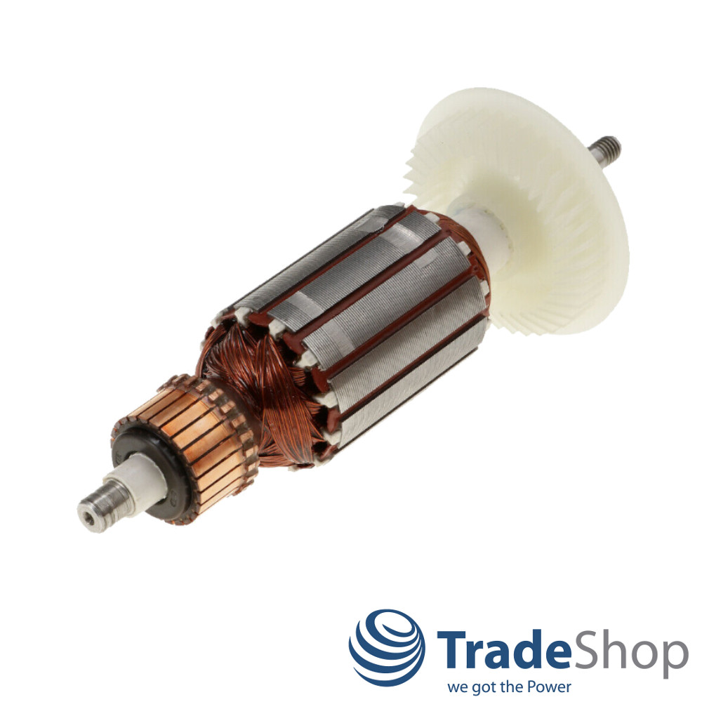 Anker Rotor Motor Ersatz mit Lüfter für Bosch GWS6-100 GWS6-125 GWS8-100C uvm.