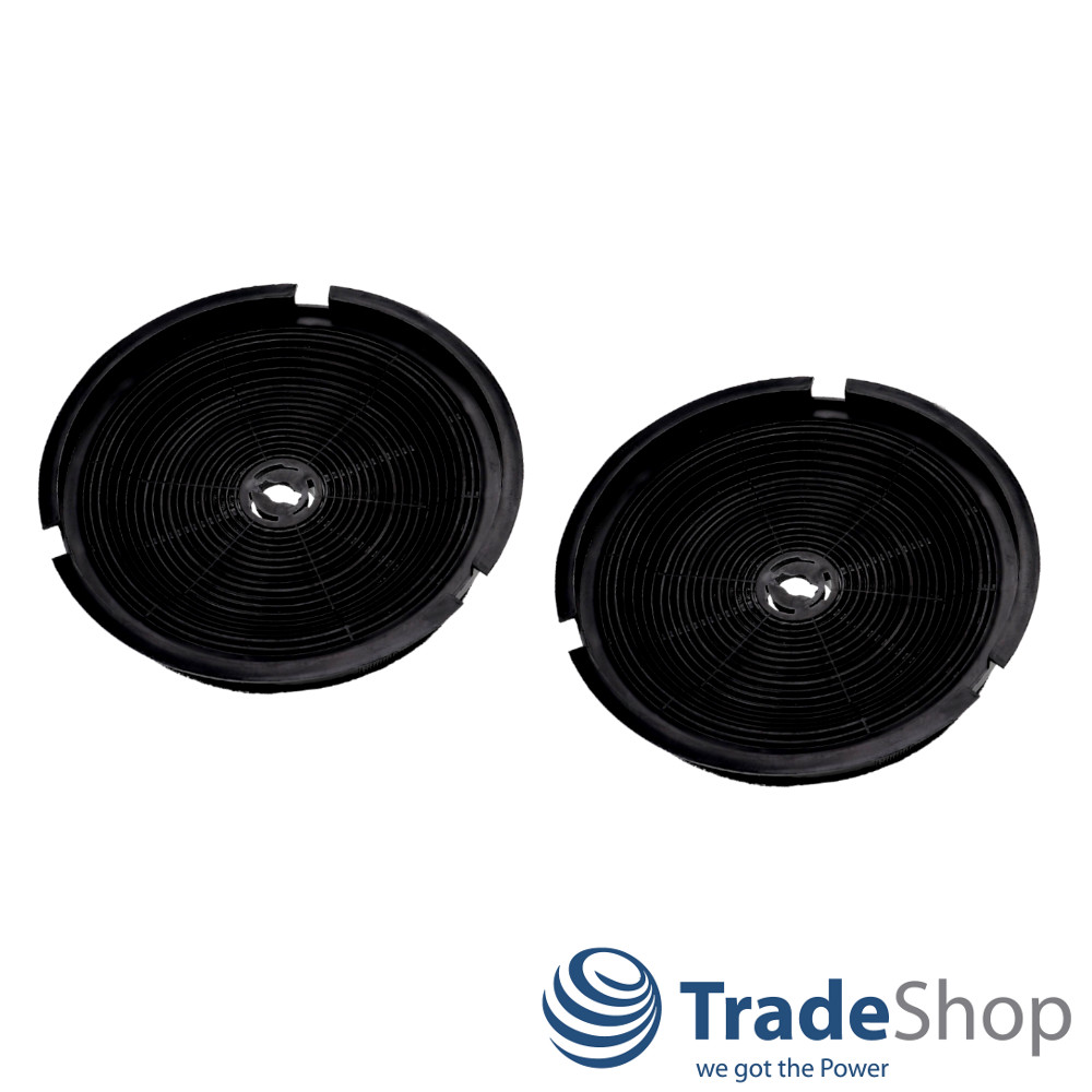 2x Aktivkohlefilter Ø190mm für Dunstabzugshauben ersetzt refsta K25, Wpro CHF180