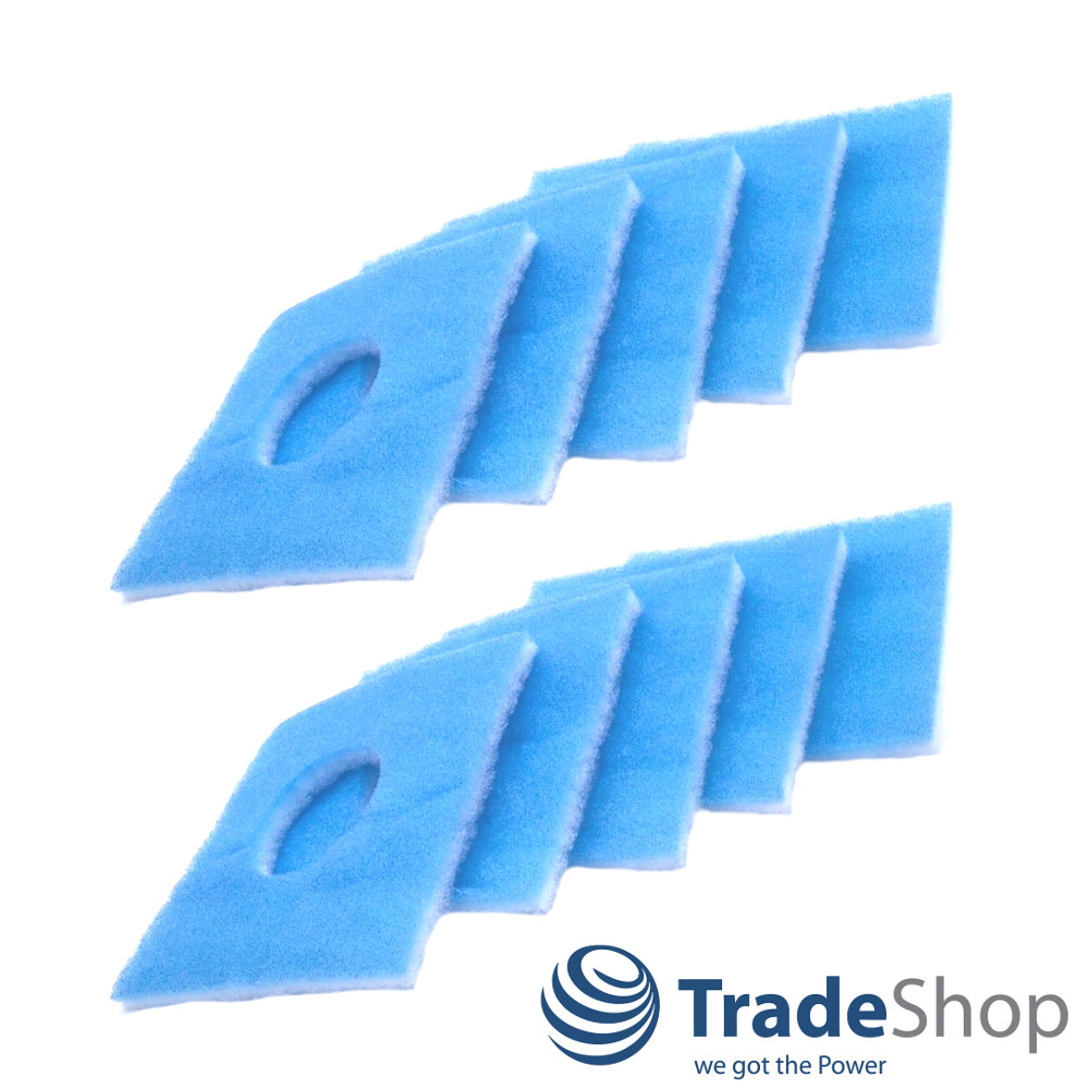 10x Luftfilter für Limodor Limot Lüfterserie F (D/LF/ELF, F/C) ersetzt 00010