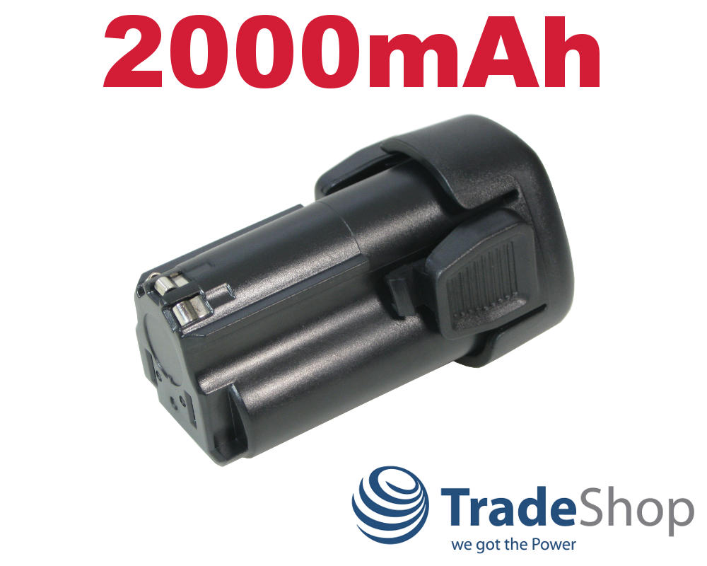 2x AKKU für Black&Decker 2000mAh LDX112C PSL12 BL1510 BL1310 BL1110 LB12 LBX uvm