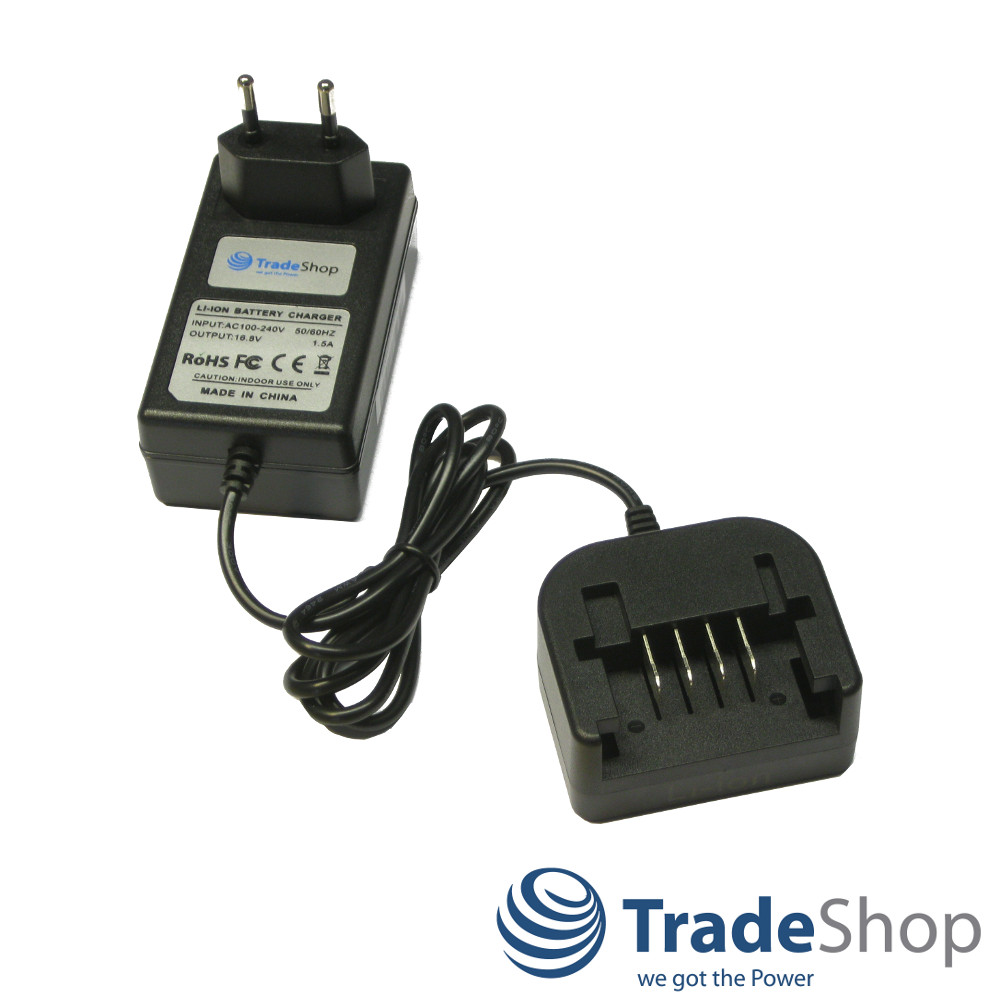 Akku Ladegerät für verschiedene Worx Li-Ion Akkus mit 16V