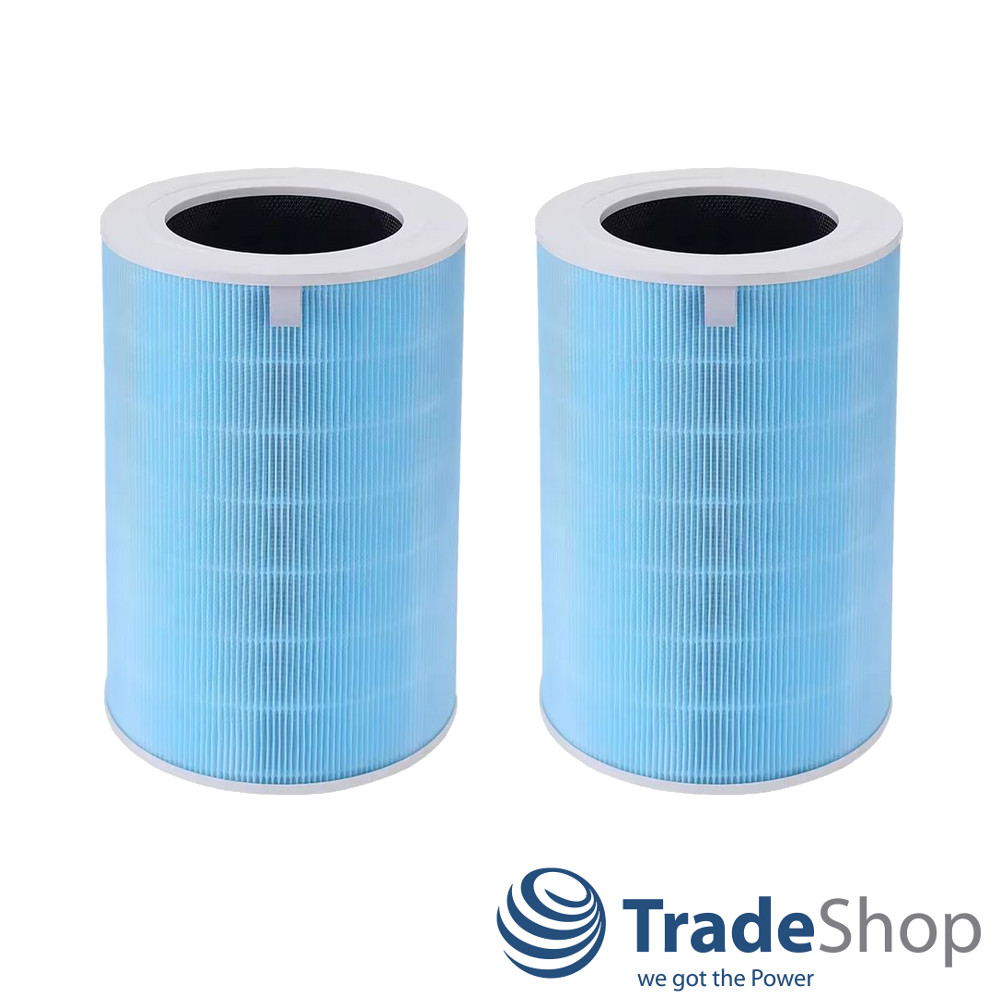 2x Luftreiniger-Filter für Xiaomi Mi Air Purifier Pro H ersetzt M7R-FLH-GL