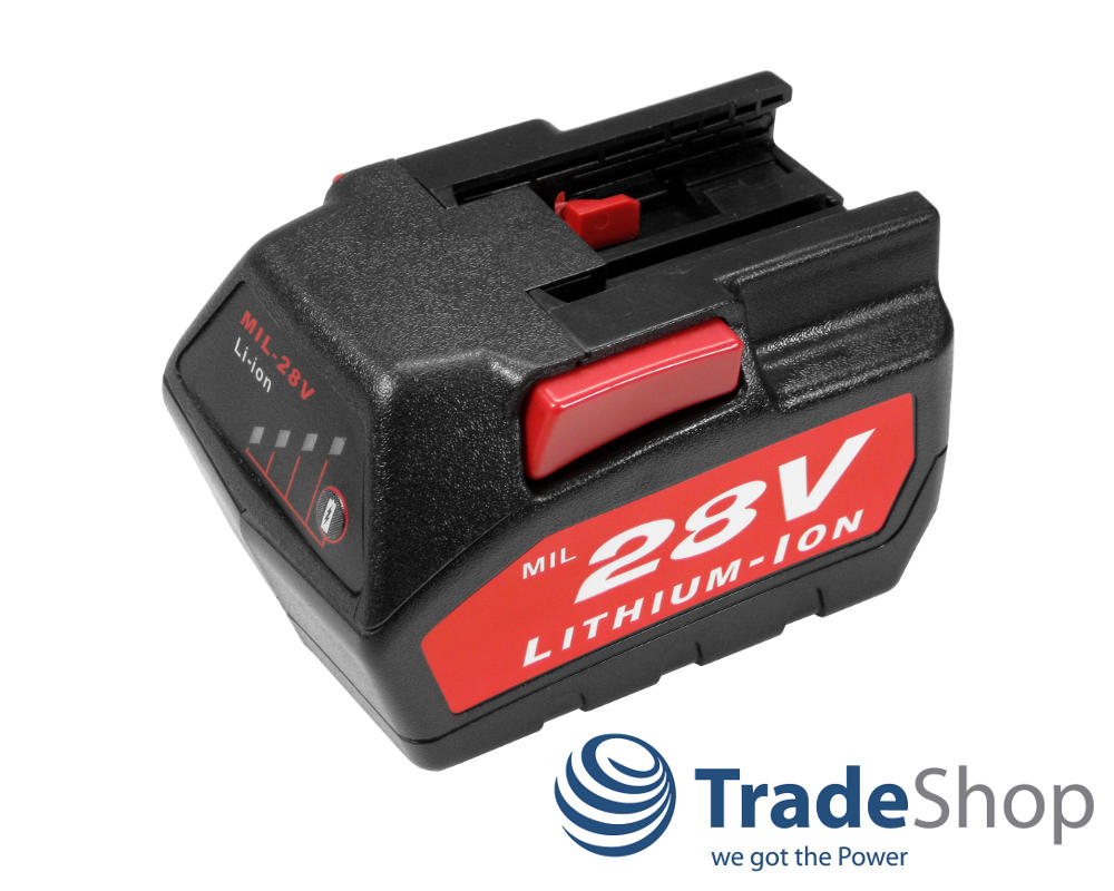 AKKU 28V 2000mAh für AEG Milwaukee M28 M28B M28BX MC28V MC28 48-11-2830