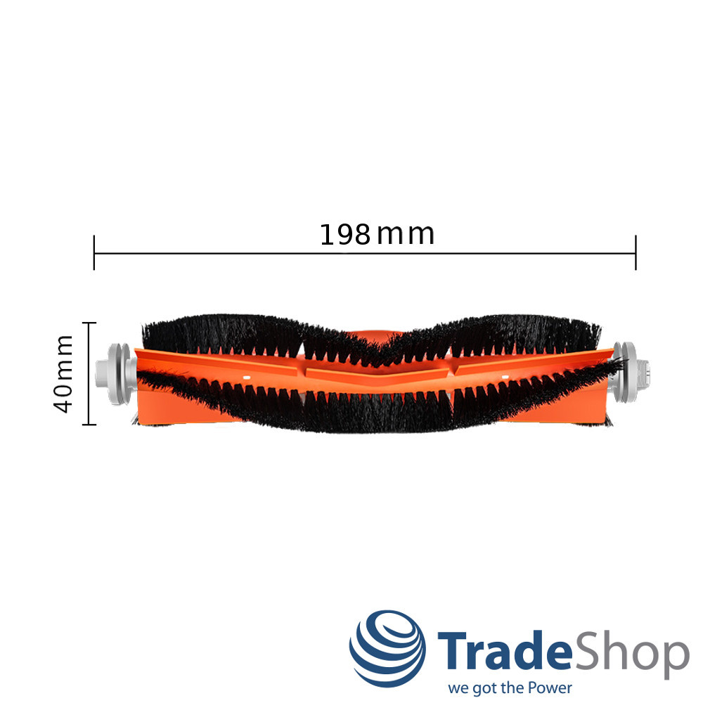 2x Hauptbürste Borstenbürste für Xiaomi Roborock S5 Max S6 S50 S52 S55 T6 T60