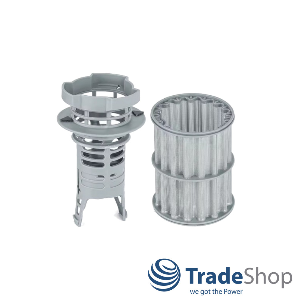 2in1 Feinsieb Grobsieb Set für Bosch Siemens Spülmaschinen ersetzt 645038 651097