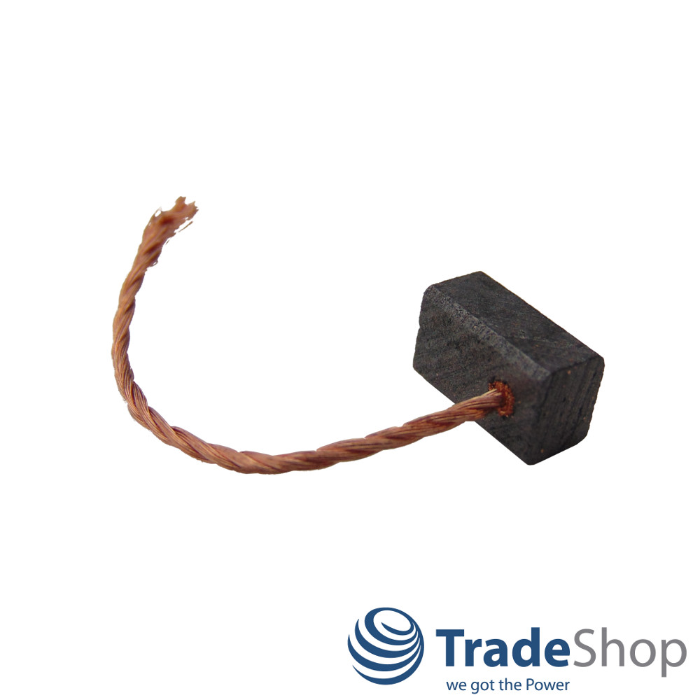 2x Motorkohlen Kohlebürsten 5x6,3x10mm für viele PKW KFZ LKW Motoren Antriebe