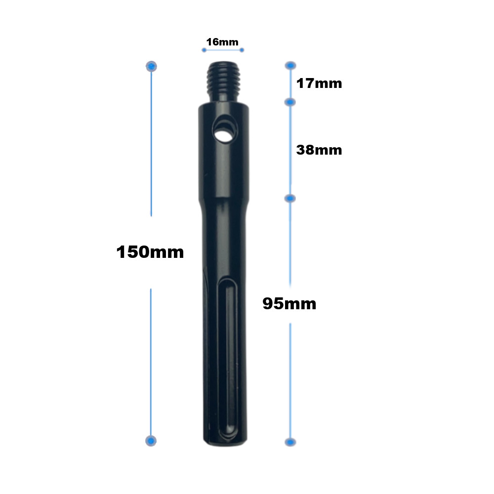 Bohrkronen Adapter SDS-Max auf M16 für Diamantbohrkronen Kernbohrer