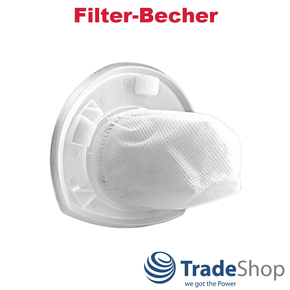 5x Filter-Becher für Black & Decker Dustbuster VF110 90568496 BDH2000L CHV1210