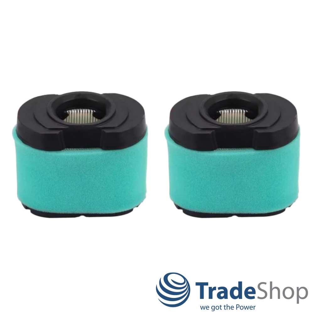 2x Luftfilter inkl. Vorfilter für Briggs & Stratton 407700 ersetzt 593240 792105