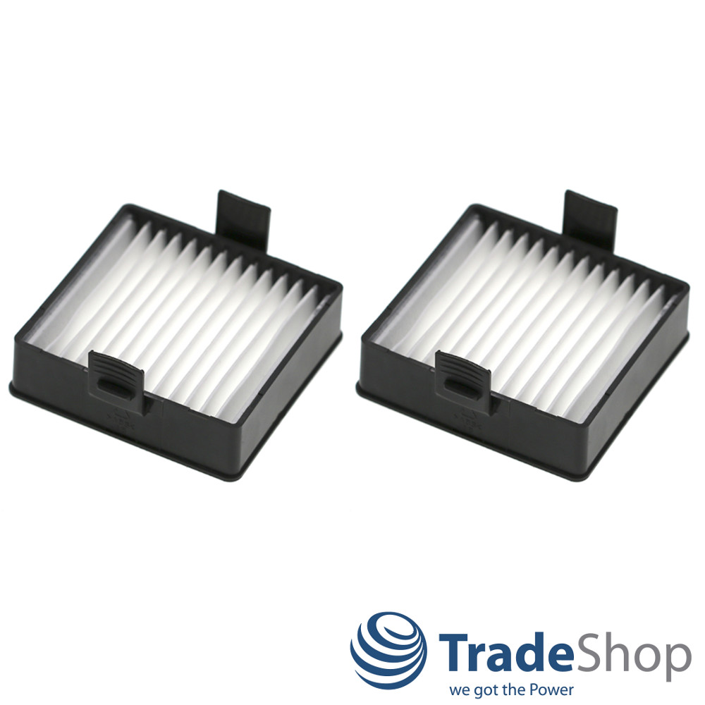 2x Flachfaltenfilter für Ryobi P712, P714K, R18HVF-0 ersetzt CHV182, CHV182M