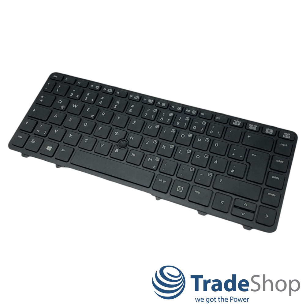 Tastatur QWERTZ mit Trackpoint für HP Probook 640 G1 645 G1 uvm