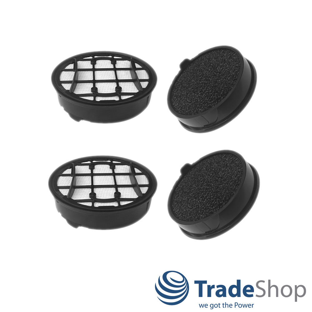 2x Filter-Set für Philips 8000 Series 7000 Series XC7057 XC7055 XC7053 Sauger