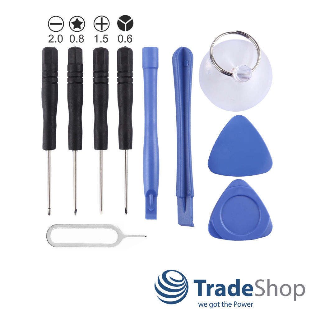 10in1 Universal Reparatur Kit Werkzeug Set für Handy Smartphone Tablet