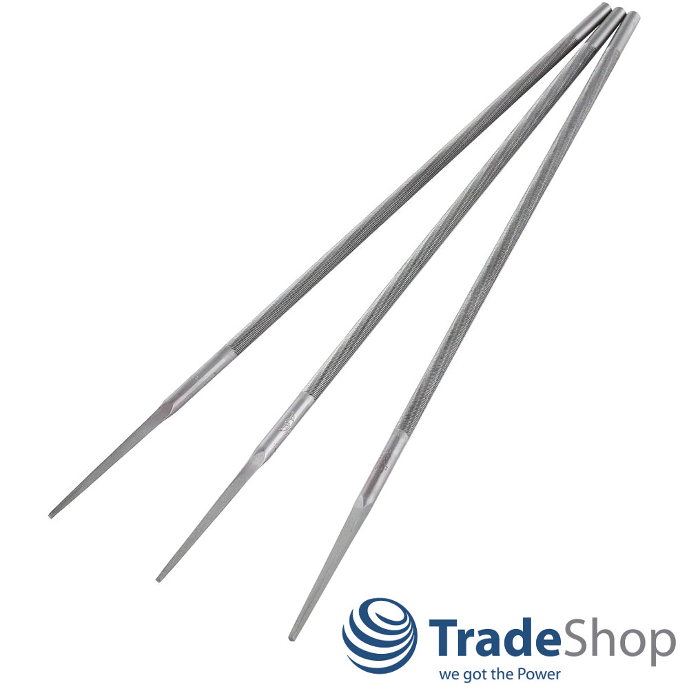 3x Rundfeile Kettenfeile 4,8mm für 0.325'' 3/8'' Kettensäge Motorsäge Sägekette