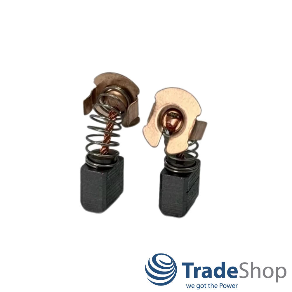 2x Motorkohlen Kohlebürsten 7x10,8x11mm für Makita BHR202, BJR181 ersetzt CB-441