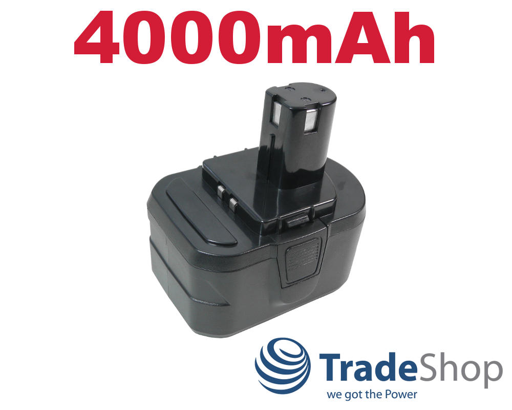 AKKU 14,4V 4000mAh ersetzt Ryobi BPL1414 BPP1413 BPP1415 BPP1417 uvm