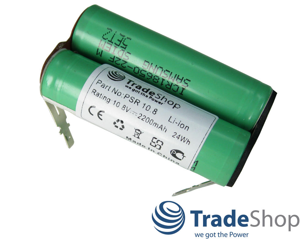 AKKU 2200mah Li-Ion für Bosch PMF PSM PSR 10.8V KEO AGS ASB Rohling BTI BACP