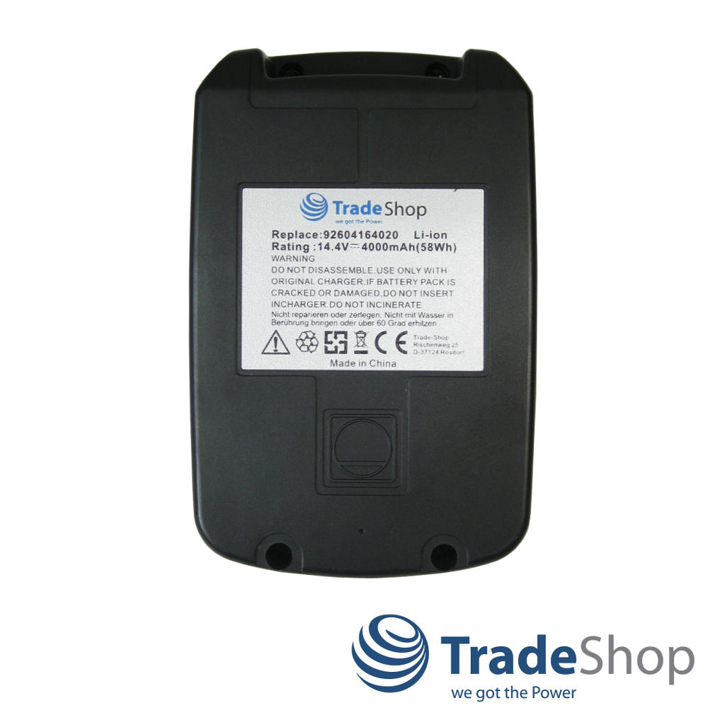 2x AKKU 14,4V 4000mAh Li-Ion für Fein Multimaster QuickStart  ABLK ASCM