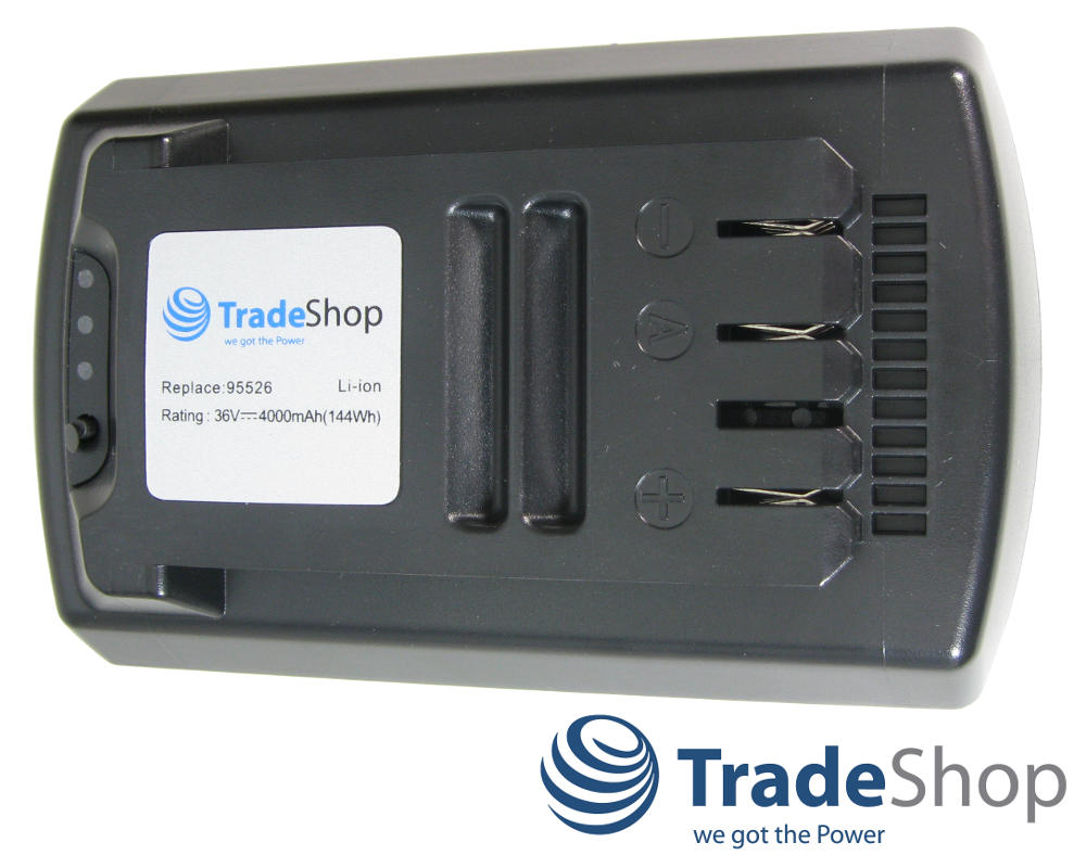 2x AKKU 36V 4000mAh Li-Ion für Güde 95540 95650 95545 95655 95680 95660
