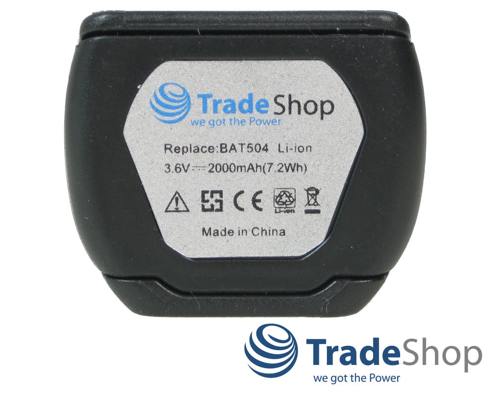 AKKU 3,6V 2000mAh Li-Ion für Bosch BAT504 2607336242 2607336241 PS10 SPS10 uvm