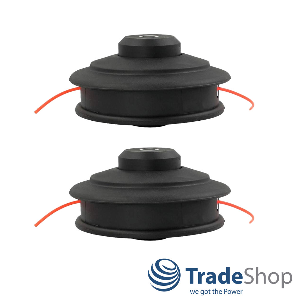 2x Trimmerkopf Mähkopf M10x1,25mm links für Fuxtec Husqvarna Honda Einhell uvm.
