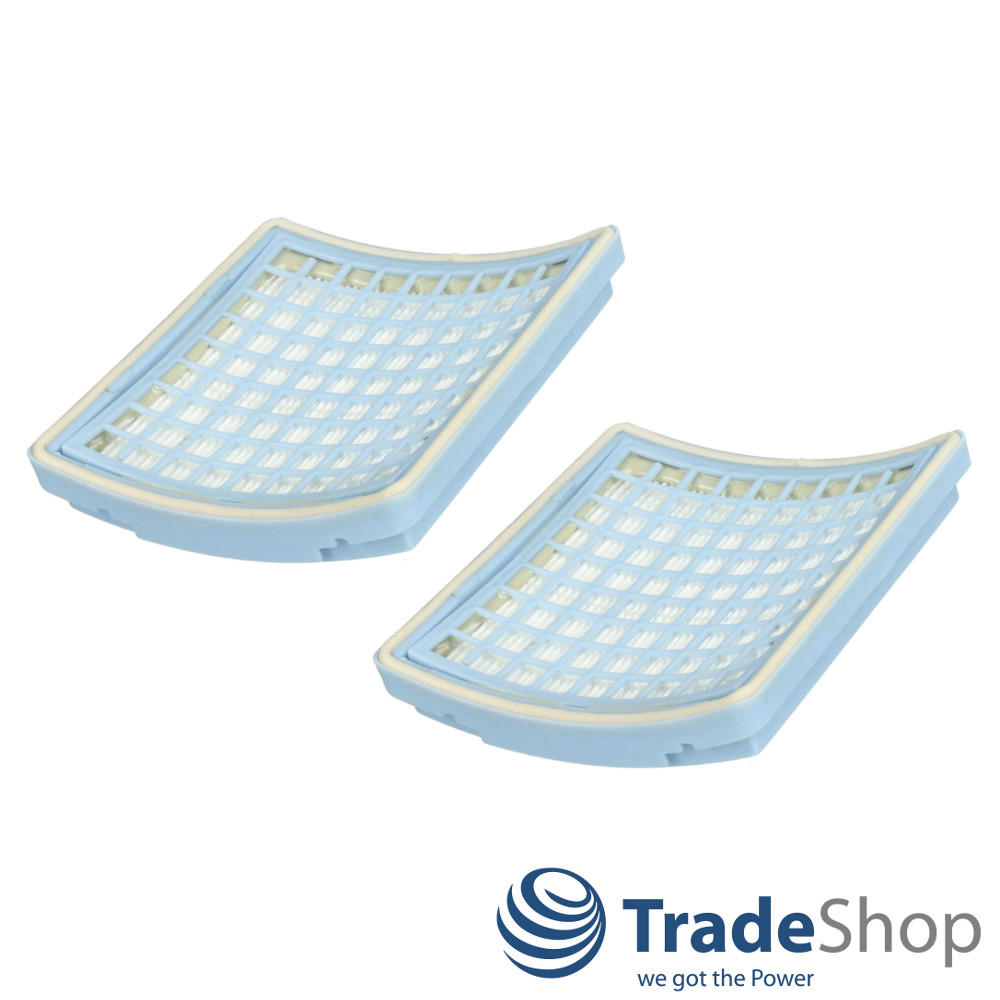 2x HEPA-Filter Abluftfilter für Miele Swing H1, S192 ersetzt 7364560, SF-H10