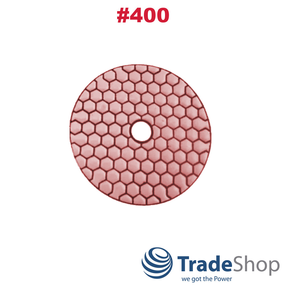 100mm Diamant Schleifscheibe Polierscheibe #400 für Beton, Naturstein, Granit