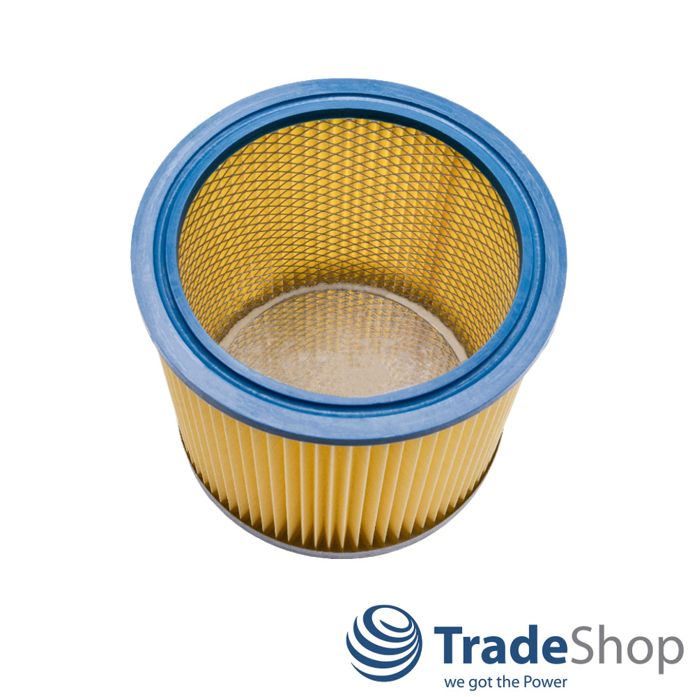 3x Rundfilter Lamellenfilter für Kärcher NT221 Rowenta RU03 Parkside PNTS 1300