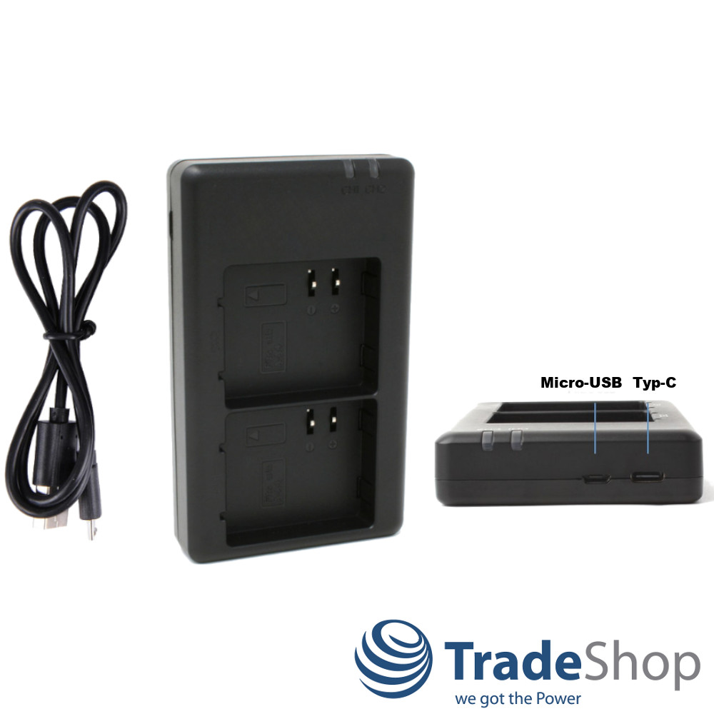 Akku Duo-Ladegerät für Arlo Pro 3 / Ultra / Ultra + ersetzt DU-A4, A4a